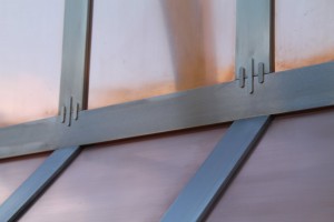 Close-Up of Stainless Steel Trim & Detail