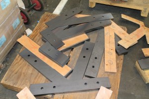 Brackets made to fit customer templates