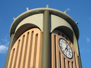 Underside Of Compound Radius Clock Tower Spacers