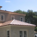 Copper Standing Seam Roof