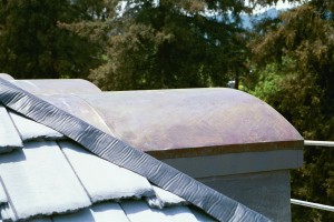 Flat seam Copper Dormer Roof
