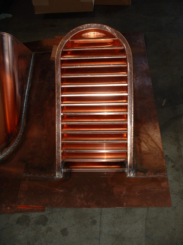 Tombstone Copper Dormer Vent