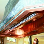 13 Foot Copper Hood With Custom Copper Quilted Interior
