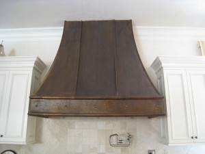 Standing Seam 20 oz Hood With Textured Copper Face
