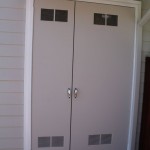16 Ga Door Frame and Doors with handles and vents