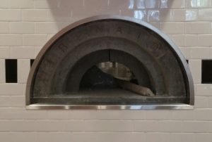 Radius stainless steel pizza oven trim