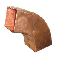 3x3 copper downspout elbow