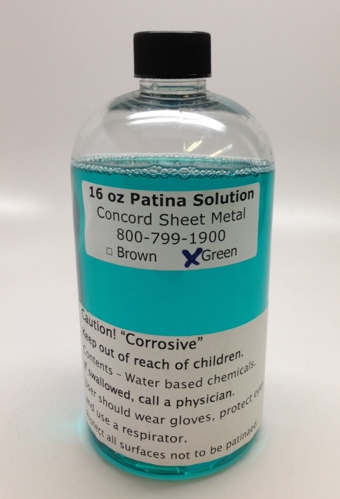 Green Patina Chemical Solution