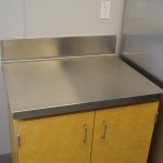 Work Station Stainless Steel Top for MVHS