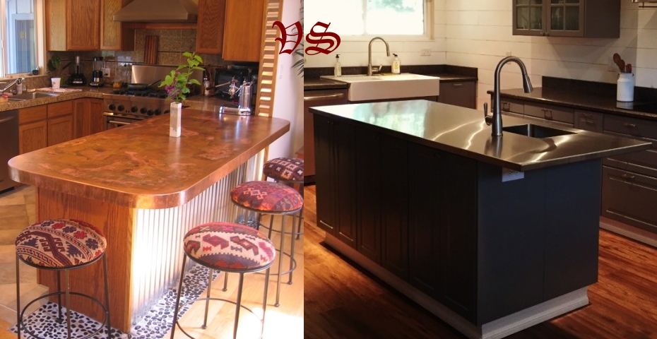 Copper Stainless Steel Countertops And Some Misconceptions