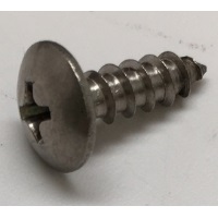 stainless screw for rain drop gutter guard