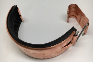 Half Round Copper Gutter Connector