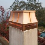 Custom Copper Standing Seam Deco Top - Installed