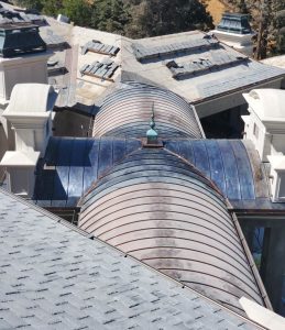 Copper Barrel Roof 1 Sept 2021