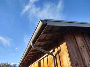 Zinc Half Round Gutter & Downspout