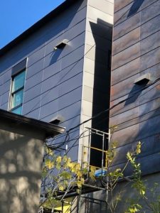 16 ga aluminum and 050 painted aluminum panel siding systems